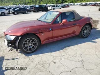 ✅ 2000 BMW Z3 2.5 • VIN: WBACH9348YLF90791 • Lot: 60079894. Listed on Copart with 28,043 mi. Free auction sales archive from the USA and detailed vehicle history report at DreamBid. Image 1.