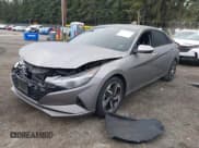 ✅ 2023 Hyundai Elantra SEL • VIN: KMHLS4AG1PU406314 • Lot: 43552328. Listed on IAAI with 50,996 mi. Free auction sales archive from the USA and detailed vehicle history report at DreamBid. Image 2.