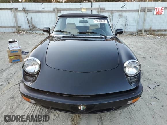 ✅ 1991 Alfa Romeo Spider • VIN: ZARBB32G1M6007546 • Lot: 79666614. Listed on Copart with 72,567 mi. Free auction sales archive from the USA and detailed vehicle history report at DreamBid. Image 5.