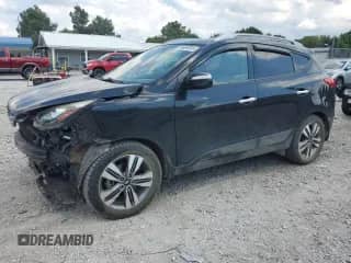 2015 Hyundai Tucson SE z VIN KM8JUCAG4FU016608, wystawiony jako Copart lot #69098565 z przebiegiem 83 985 mil mil oraz Szkoda całkowita • Salvage title. Historia ofert i sprzedaży dostępna na DreamBid. Obrazek 1.
