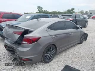 ✅ 2020 Hyundai Elantra Sport • VIN: KMHD04LB3LU019074 • Lot: 43257385. Listed on IAAI with 89,415 mi. Free auction sales archive from the USA and detailed vehicle history report at DreamBid. Image 4.