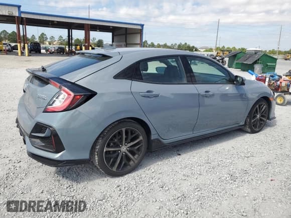 ✅ 2020 Honda Civic Sport Touring • VIN: SHHFK7H99LU417525 • Lot: 89850535. Listed on Copart with 26,986 mi. Free auction sales archive from the USA and detailed vehicle history report at DreamBid. Image 3.