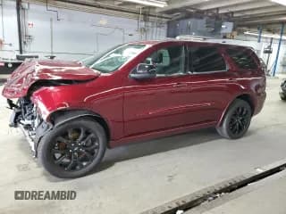 ✅ 2020 Dodge Durango GT • VIN: 1C4RDJDG7LC395497 • Лот: 60427495. Опубликован ранее на Copart с пробегом 79 753 миль. Бесплатный доступ к архиву аукционных продаж из США и подробный отчёт об истории автомобиля на DreamBid. Изображение 1.