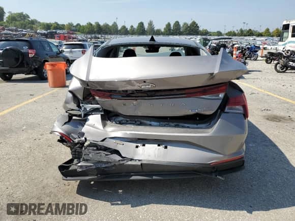 2022 Hyundai Elantra Blue с VIN KMHLM4AJ0NU023709, выставлен на аукционе Copart как лот 80436655 с пробегом Не указан миль и Списание • Salvage title. История ставок и продаж доступна на DreamBid. Изображение 6.