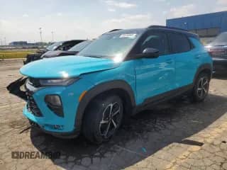 2022 Chevrolet TrailBlazer RS with VIN KL79MUSL6NB065924, listed as a Copart auction lot 65534965 with 77,217 mi miles and Non repairable. Bid and sale history available at DreamBid. Image 1.