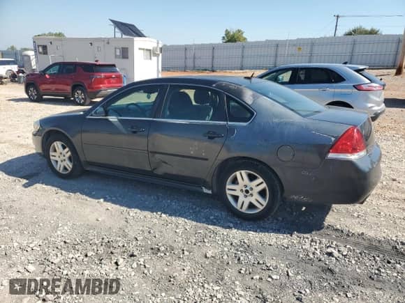 2012 Chevrolet Impala LT Fleet with VIN 2G1WG5E37C1322027, listed as a Copart auction lot 86896395 with 152,202 mi miles and Clean title. Bid and sale history available at DreamBid. Image 2.