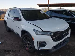 ✅ 2023 Chevrolet Traverse Premier • VIN: 1GNERKKW6PJ140932 • Lot: 43335228. Listed on IAAI with Not provided. Free auction sales archive from the USA and detailed vehicle history report at DreamBid. Image 1.