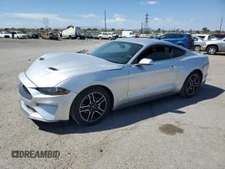 ✅ 2019 Ford Mustang EcoBoost • VIN: 1FA6P8TH2K5148281 • Lot: 80668975. Listed on Copart with 55,842 mi. Free auction sales archive from the USA and detailed vehicle history report at DreamBid. Image 1.