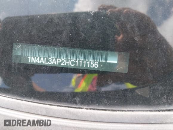 ✅ 2017 Nissan Altima SV • VIN: 1N4AL3AP2HC111156 • Lot: 42303588. Listed on IAAI with 103,004 mi. Free auction sales archive from the USA and detailed vehicle history report at DreamBid. Image 12.