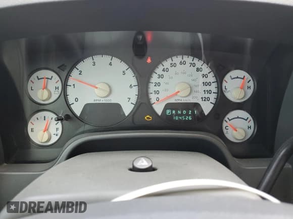 ✅ 2007 Dodge 1500 SLT • VIN: 1D7HA18277S114836 • Лот: 51757745. Опубликован ранее на Copart с пробегом 184 526 миль. Бесплатный доступ к архиву аукционных продаж из США и подробный отчёт об истории автомобиля на DreamBid. Изображение 9.