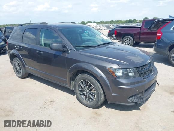 ✅ 2018 Dodge Journey SE • VIN: 3C4PDCAB6JT535309 • Lot: 43100516. Wystawiony na IAAI z przebiegiem 126 304 mil. Bezpłatny archiwum sprzedaży aukcyjnych z USA i szczegółowy raport historii pojazdu na DreamBid. Zdjęcie 1.