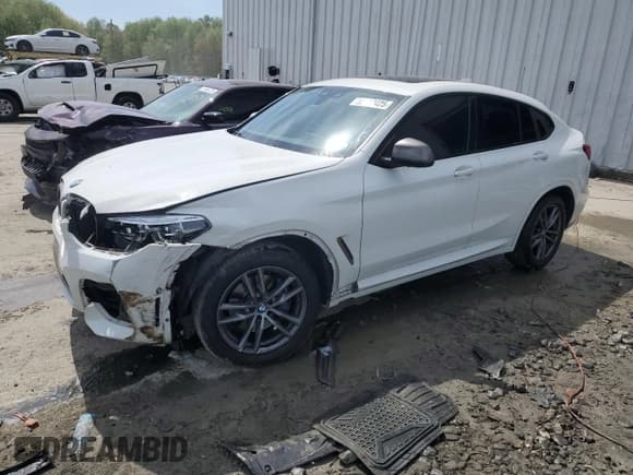 ✅ 2019 BMW X4 M40i • VIN: 5UXUJ5C54K9A32775 • Лот: 55142425. Опубликован ранее на Copart с пробегом 53 433 миль. Бесплатный доступ к архиву аукционных продаж из США и подробный отчёт об истории автомобиля на DreamBid. Изображение 1.