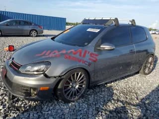 ✅ 2012 Volkswagen Golf GTI w/Conv & Sunroof • VIN: WVWEV7AJ7CW103263 • Lot: 65936695. Listed on Copart with 184,316 mi. Free auction sales archive from the USA and detailed vehicle history report at DreamBid. Image 1.