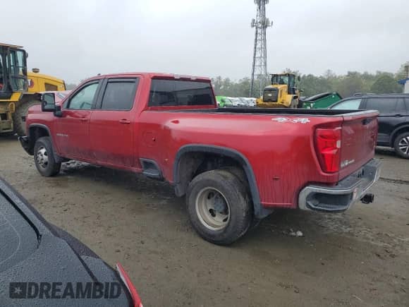 2021 Chevrolet Silverado 3500HD LT z VIN 1GC4YTEY9MF306188, wystawiony jako Copart lot #80712165 z przebiegiem Nie podano mil oraz Szkoda całkowita • Salvage title. Historia ofert i sprzedaży dostępna na DreamBid. Obrazek 2.