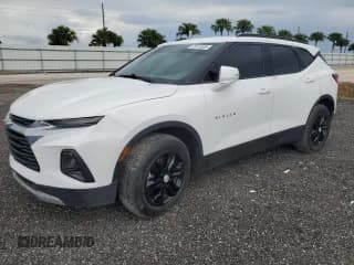 ✅ 2021 Chevrolet Blazer LT • VIN: 3GNKBDRS3MS510251 • Лот: 68019555. Опубликован ранее на Copart с пробегом Не указан. Бесплатный доступ к архиву аукционных продаж из США и подробный отчёт об истории автомобиля на DreamBid. Изображение 1.