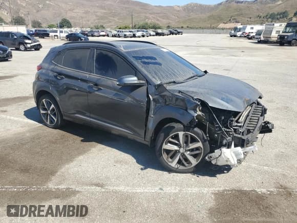 ✅ 2019 Hyundai Kona Ultimate • VIN: KM8K53A5XKU378758 • Лот: 68904724. Опубликован ранее на Copart с пробегом 99 999 миль. Бесплатный доступ к архиву аукционных продаж из США и подробный отчёт об истории автомобиля на DreamBid. Изображение 4.