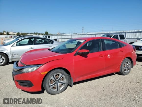 ✅ 2016 Honda Civic LX • VIN: 2HGFC2F5XGH549518 • Лот: 85870955. Опубликован ранее на Copart с пробегом 180 037 миль. Бесплатный доступ к архиву аукционных продаж из США и подробный отчёт об истории автомобиля на DreamBid. Изображение 1.