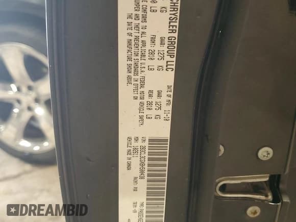 ✅ 2011 Dodge Charger Rallye • VIN: 2B3CL3CGXBH500438 • Lot: 65832495. Wystawiony na Copart z przebiegiem 177 000 mil. Bezpłatny archiwum sprzedaży aukcyjnych z USA i szczegółowy raport historii pojazdu na DreamBid. Zdjęcie 12.