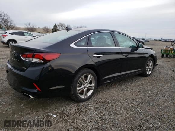 ✅ 2019 Hyundai Sonata SEL • VIN: 5NPE34AF0KH749457 • Lot: 36288603. Listed on Copart with 58,393 mi. Free auction sales archive from the USA and detailed vehicle history report at DreamBid. Image 3.
