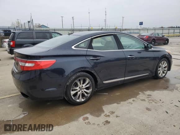 2012 Hyundai Azera with VIN KMHFG4JG1CA147768, listed as a Copart auction lot 79622204 with 235,684 mi miles and Salvage title. Bid and sale history available at DreamBid. Image 3.
