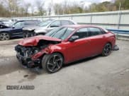 ✅ 2023 Hyundai Elantra N Line • VIN: KMHLR4AFXPU480009 • Lot: 86874635. Listed on Copart with 41,362 mi. Free auction sales archive from the USA and detailed vehicle history report at DreamBid. Image 1.