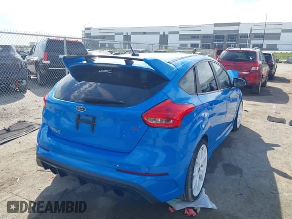 ✅ 2016 Ford Focus RS • VIN: WF0DP3TH9G4114725 • Lot: 43474122. Listed on IAAI with 110,336 mi. Free auction sales archive from the USA and detailed vehicle history report at DreamBid. Image 4.