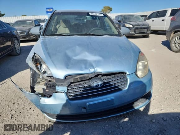 ✅ 2007 Hyundai Accent GLS • VIN: KMHCN46C87U112745 • Lot: 85742115. Listed on Copart with 165,738 mi. Free auction sales archive from the USA and detailed vehicle history report at DreamBid. Image 5.