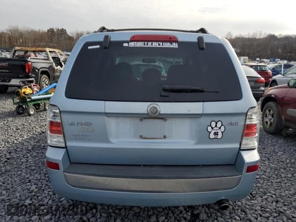 ✅ 2009 Mercury Mariner Premier • VIN: 4M2CU97G19KJ01228 • Лот: 92411535. Опубликован ранее на Copart с пробегом 122 127 миль. Бесплатный доступ к архиву аукционных продаж из США и подробный отчёт об истории автомобиля на DreamBid. Изображение 6.