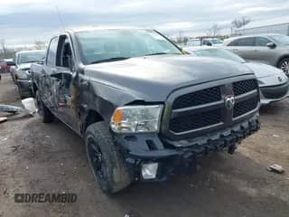 2019 Ram 1500 Tradesman with VIN 1C6RR7FG0KS534933, listed as a IAAI auction lot 41845978 with 82,600 mi miles and . Bid and sale history available at DreamBid. Image 1.