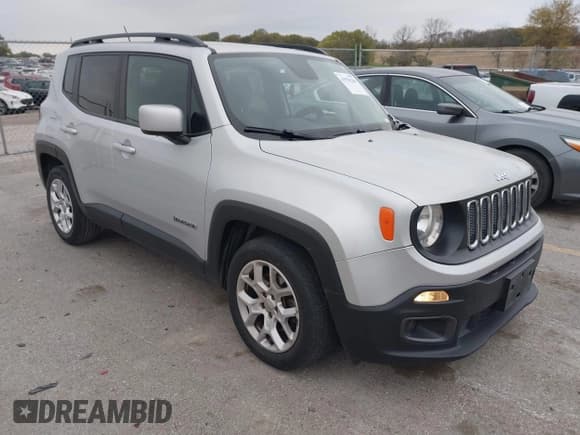 ✅ 2017 Jeep Renegade Latitude • VIN: ZACCJABB5HPF77577 • Лот: 43556264. Опубликован ранее на IAAI с пробегом 103 552 миль. Бесплатный доступ к архиву аукционных продаж из США и подробный отчёт об истории автомобиля на DreamBid. Изображение 1.
