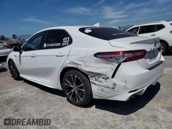 2020 Toyota Camry Hybrid SE с VIN 4T1G31AK0LU544230, выставлен на аукционе Copart как лот 69833395 с пробегом 147 359 миль миль и Списание • Salvage title. История ставок и продаж доступна на DreamBid. Изображение 2.