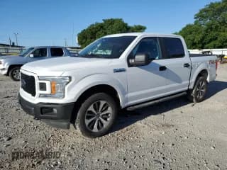 ✅ 2019 Ford F-150 XL • VIN: 1FTEW1E58KKE16500 • Lot: 57663745. Listed on Copart with 127,780 mi. Free auction sales archive from the USA and detailed vehicle history report at DreamBid. Image 1.