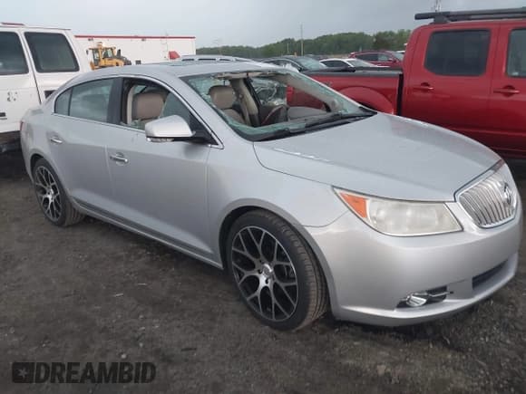 ✅ 2011 Buick LaCrosse CXL • VIN: 1G4GC5ED0BF169316 • Lot: 42271410. Listed on IAAI with Not provided. Free auction sales archive from the USA and detailed vehicle history report at DreamBid. Image 1.