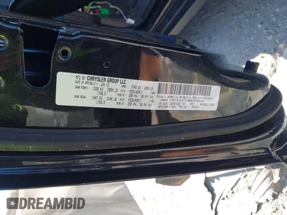 ✅ 2012 Chrysler Town & Country Touring L • VIN: 2C4RC1CG6CR412222 • Лот: 43249410. Опубликован ранее на IAAI с пробегом 199 374 миль. Бесплатный доступ к архиву аукционных продаж из США и подробный отчёт об истории автомобиля на DreamBid. Изображение 9.