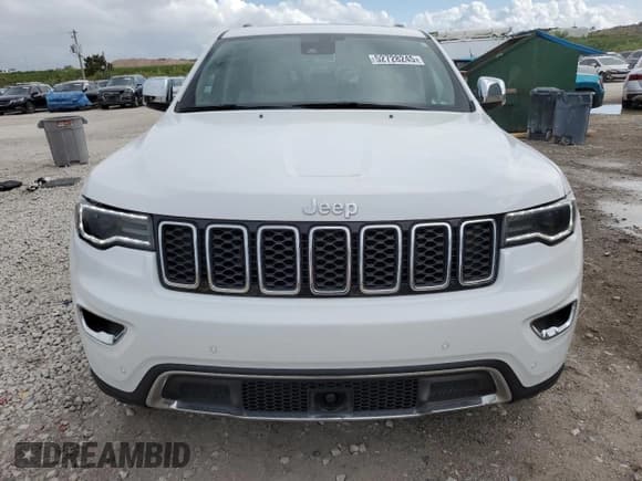 ✅ 2020 Jeep Grand Cherokee Limited • VIN: 1C4RJEBG8LC182237 • Lot: 52728245. Listed on Copart with 36,307 mi. Free auction sales archive from the USA and detailed vehicle history report at DreamBid. Image 5.
