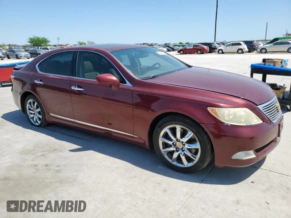 ✅ 2008 Lexus LS 460 • VIN: JTHBL46F685075026 • Lot: 52965165. Listed on Copart with 170,647 mi. Free auction sales archive from the USA and detailed vehicle history report at DreamBid. Image 4.