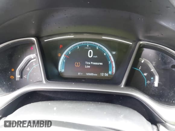 ✅ 2017 Honda Civic EX-L • VIN: 19XFC1F71HE014195 • Lot: 42377598. Listed on IAAI with 165,600 mi. Free auction sales archive from the USA and detailed vehicle history report at DreamBid. Image 7.