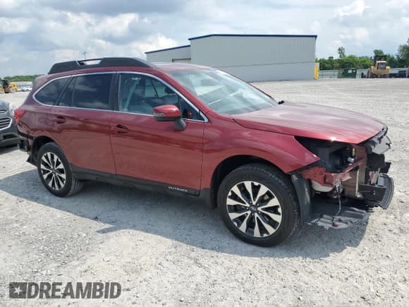 ✅ 2017 Subaru Outback Limited • VIN: 4S4BSENC5H3368022 • Lot: 61833005. Listed on Copart with 38,998 mi. Free auction sales archive from the USA and detailed vehicle history report at DreamBid. Image 4.