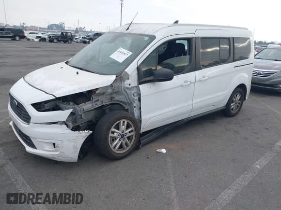 ✅ 2019 Ford Transit Connect XLT • VIN: NM0GE9F27K1390554 • Lot: 41441827. Listed on IAAI with 101,083 mi. Free auction sales archive from the USA and detailed vehicle history report at DreamBid. Image 2.