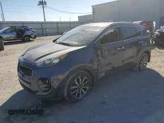 ✅ 2019 Kia Sportage EX • VIN: KNDPN3AC6K7577085 • Lot: 91276045. Listed on Copart with 107,622 mi. Free auction sales archive from the USA and detailed vehicle history report at DreamBid. Image 1.