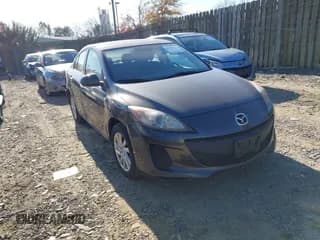 ✅ 2012 Mazda 3 i Touring • VIN: JM1BL1V8XC1591182 • Lot: 43710991. Listed on IAAI with 119,825 mi. Free auction sales archive from the USA and detailed vehicle history report at DreamBid. Image 1.