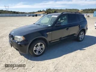 ✅ 2006 BMW X3 3.0i • VIN: WBXPA93426WG74998 • Lot: 69695325. Wystawiony na Copart z przebiegiem 170 608 mil. Bezpłatny archiwum sprzedaży aukcyjnych z USA i szczegółowy raport historii pojazdu na DreamBid. Zdjęcie 1.