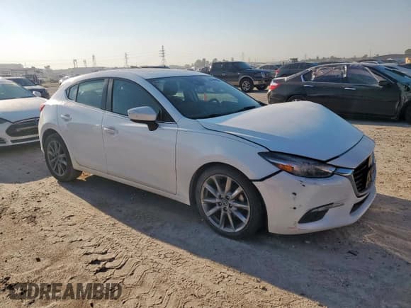 ✅ 2018 Mazda 3 Grand Touring • VIN: 3MZBN1M39JM170759 • Lot: 80208565. Listed on Copart with 44,655 mi. Free auction sales archive from the USA and detailed vehicle history report at DreamBid. Image 4.