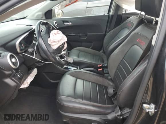 2020 Chevrolet Sonic Premier with VIN 1G1JF6SB0L4135912, listed as a Copart auction lot 76198844 with 20,863 mi miles and Salvage title. Bid and sale history available at DreamBid. Image 7.