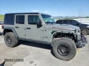 ✅ 2022 Jeep Wrangler Unlimited Rubicon • VIN: 1C4JJXFG9NW117160 • Lot: 60727435. Listed on Copart with 29,307 mi. Free auction sales archive from the USA and detailed vehicle history report at DreamBid. Image 4.