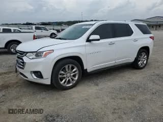 ✅ 2018 Chevrolet Traverse High Country • VIN: 1GNEVKKW2JJ157164 • Lot: 83887695. Wystawiony na Copart z przebiegiem 125 743 mil. Bezpłatny archiwum sprzedaży aukcyjnych z USA i szczegółowy raport historii pojazdu na DreamBid. Zdjęcie 1.