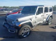 ✅ 2021 Jeep Wrangler Unlimited Sahara • VIN: 1C4HJXEG8MW576811 • Lot: 41190001. Wystawiony na IAAI z przebiegiem 80 997 mil. Bezpłatny archiwum sprzedaży aukcyjnych z USA i szczegółowy raport historii pojazdu na DreamBid. Zdjęcie 2.