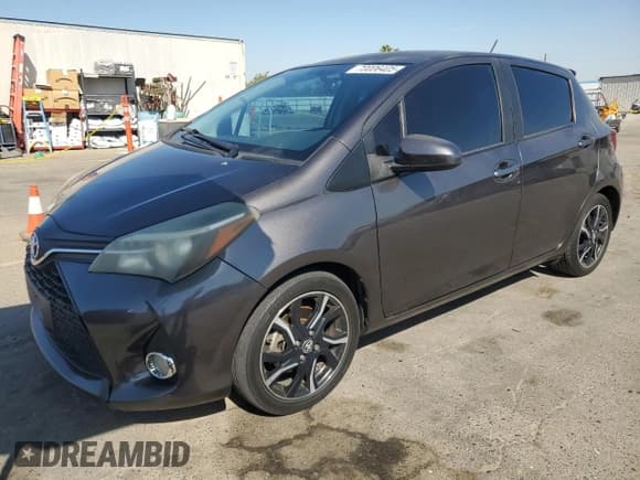 ✅ 2015 Toyota Yaris L • VIN: VNKKTUD32FA018148 • Lot: 70006405. Listed on Copart with 104,048 mi. Free auction sales archive from the USA and detailed vehicle history report at DreamBid. Image 1.
