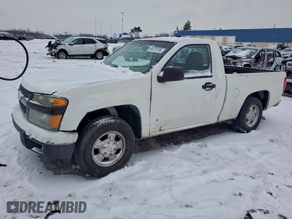 ✅ 2006 Chevrolet Colorado Work Truck • VIN: 1GCCS148168293527 • Lot: 96278795. Listed on Copart with 157,125 mi. Free auction sales archive from the USA and detailed vehicle history report at DreamBid. Image 1.