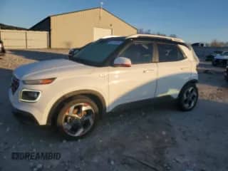 2020 Hyundai Venue SEL z VIN KMHRC8A38LU026165, wystawiony jako Copart lot #85733984 z przebiegiem 50 148 mil mil oraz Nie do naprawy • Non repairable. Historia ofert i sprzedaży dostępna na DreamBid. Obrazek 1.